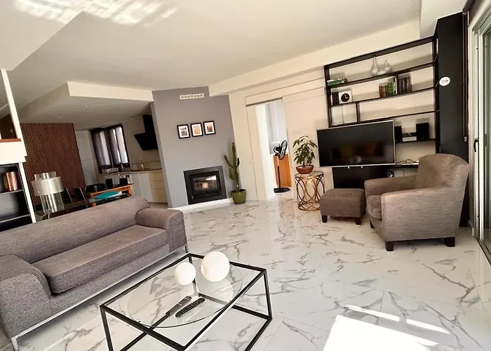 Con Piscina Privada Palmeras Σπίτι διακοπών